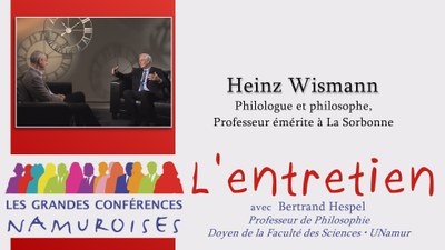 Heinz Wismann, L'entretien