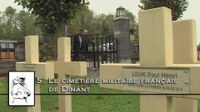 Le cimetière militaire fraçais de Dinant