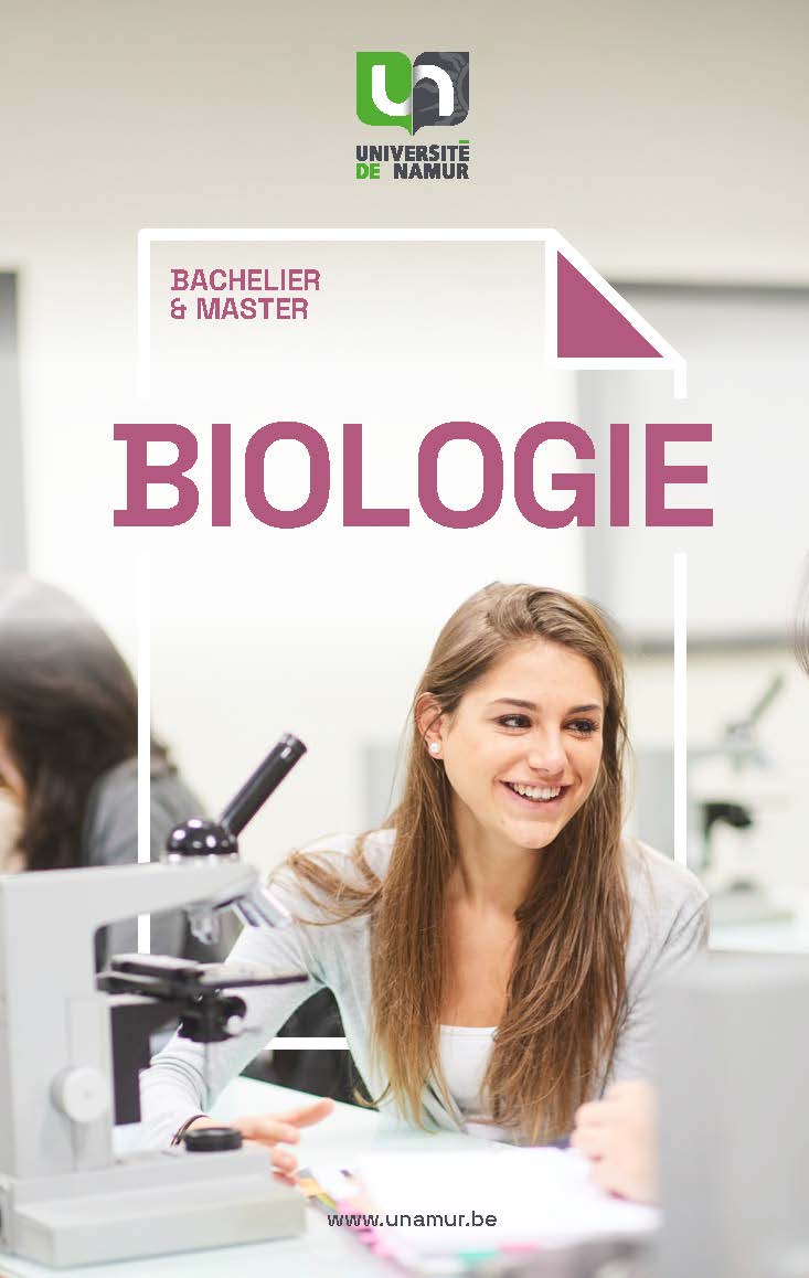 Brochure bachelier et master en biologie