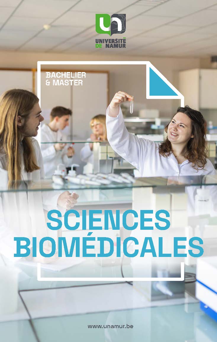 Brochure bachelier et master en sciences biomédicales