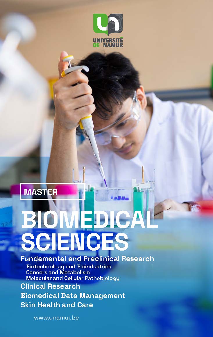 Brochure master en sciences biomédicales