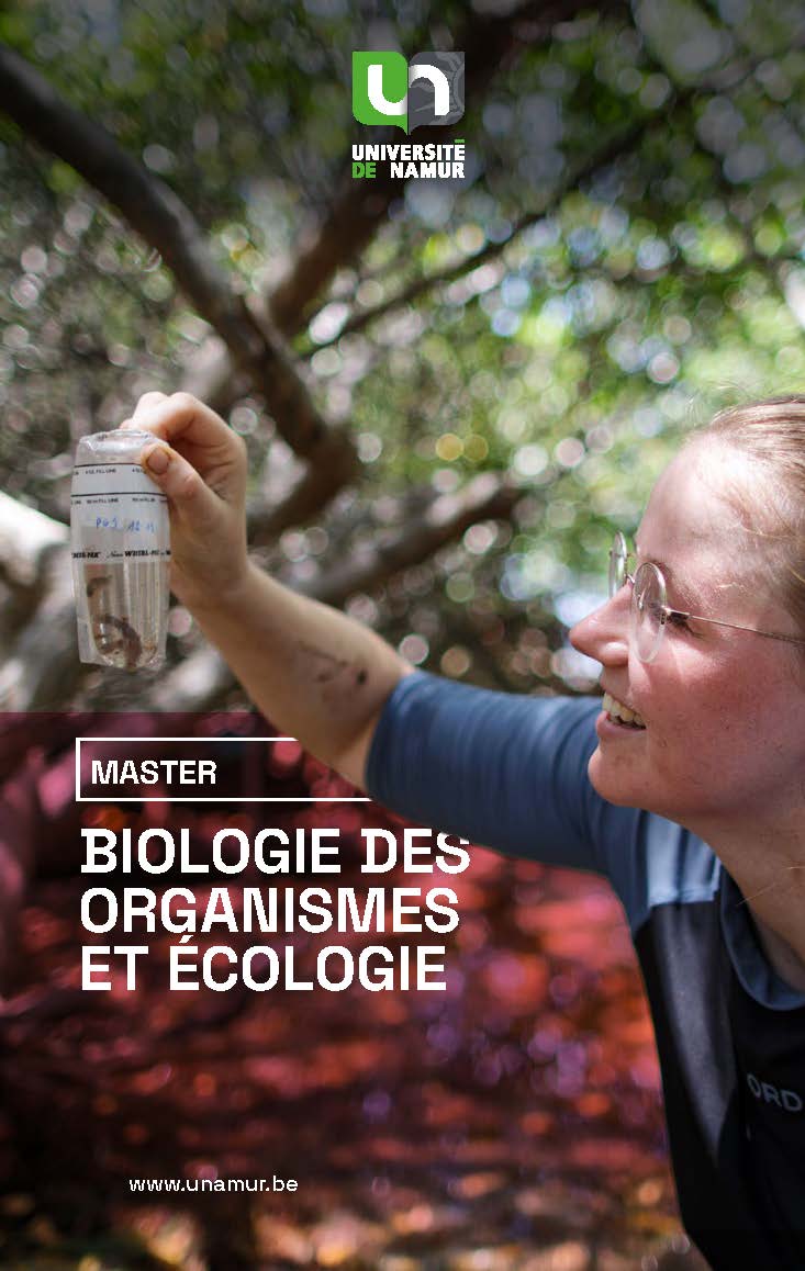 Brochure master en biologie des organismes et écologie