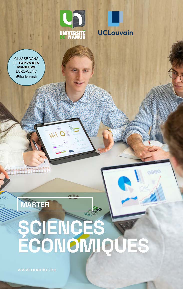 Brochure master en économie