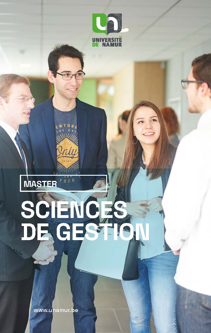 Brochure master en gestion