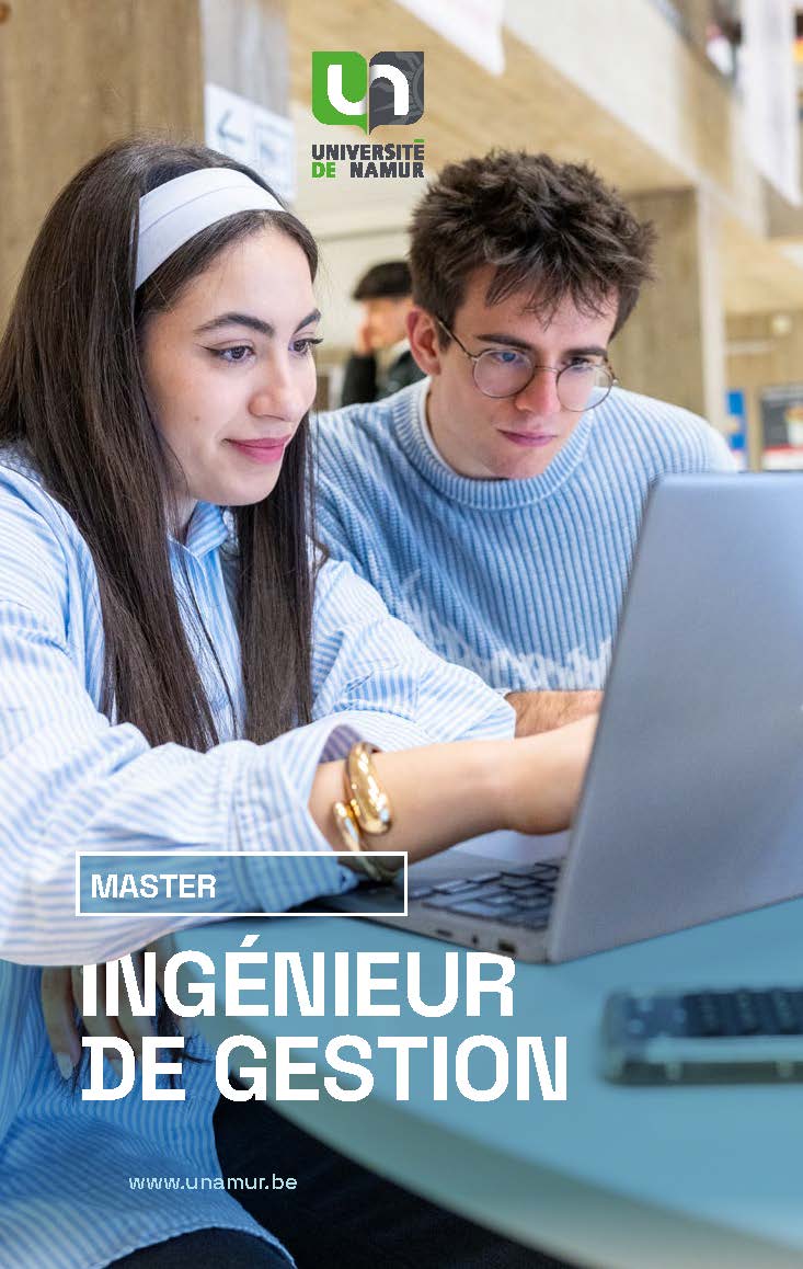 Brochure master en ingénieur de gestion
