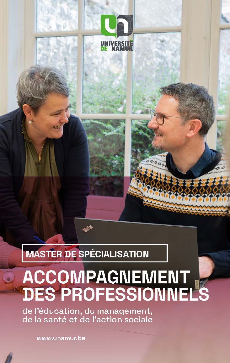 Brochure master de spécialisation en accompagnement des professionnels de l'éducation, du management, de la santé et de l'action sociale