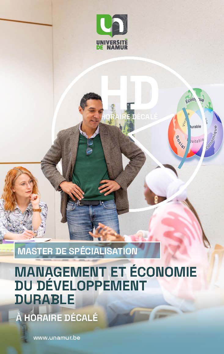 Brochure master de spécialisation en management et économie du développement durable