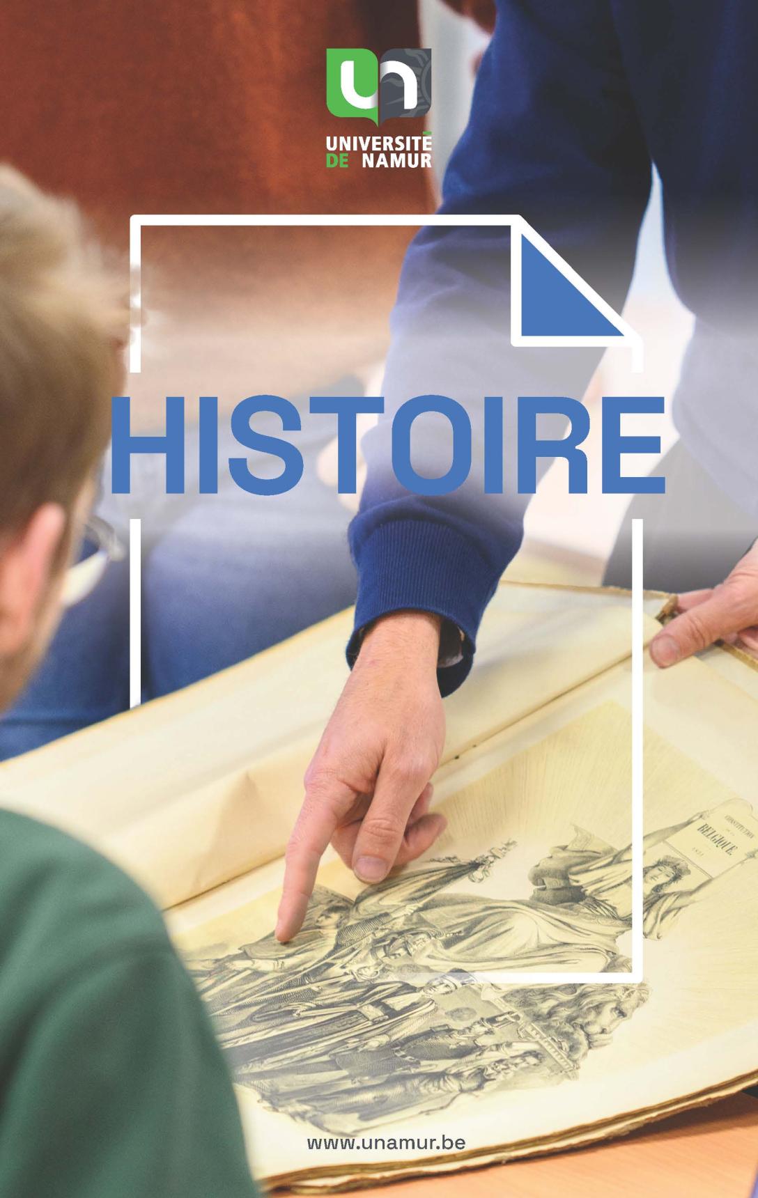 Brochure bachelier en histoire