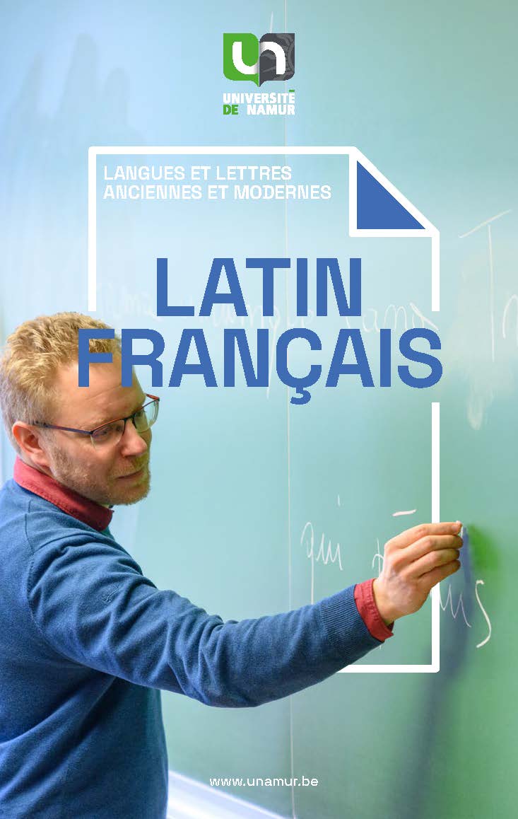 Brochure bachelier en langues et lettres anciennes et modernes (latin-français)