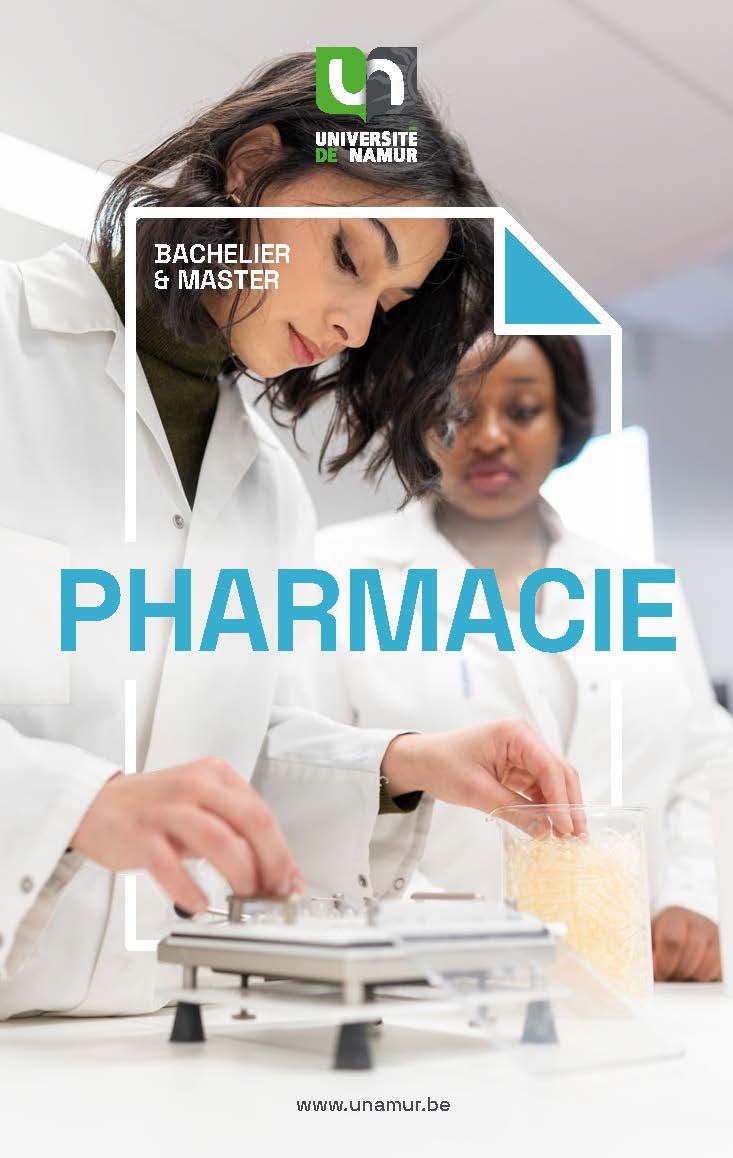 Brochure bachelier et master en pharmacie