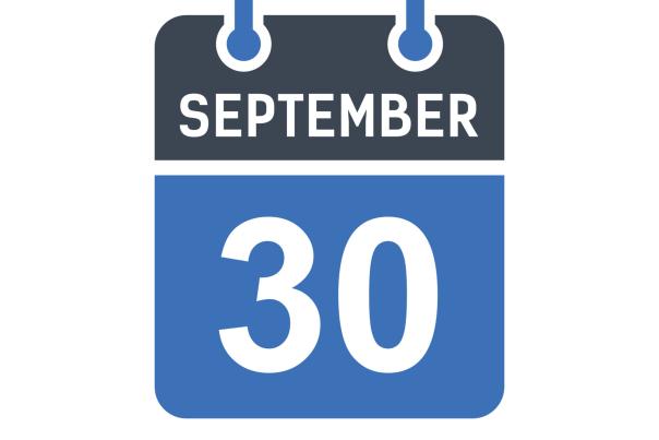 Calendrier 30 septembre