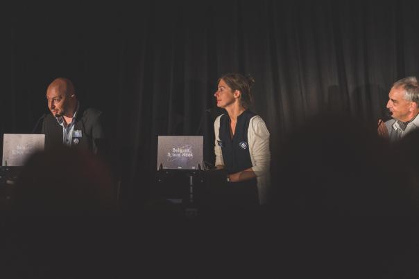 Chercheurs lors la Space Week 2022