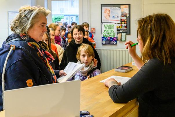 Accueil de groupe scolaire