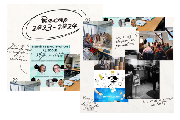 Récap des activités de la Salle des Pros 2023-2024 en images