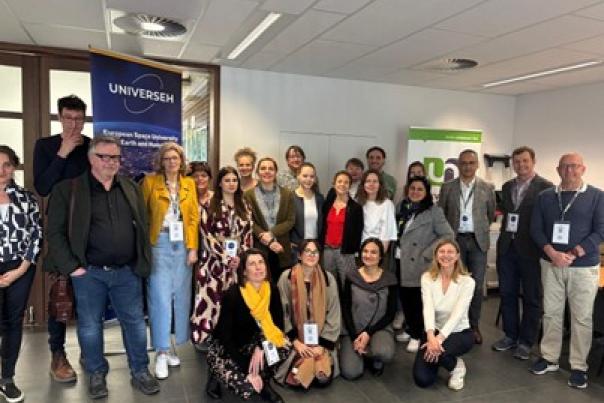 Photo de groupe à l'occasion d'une staff week