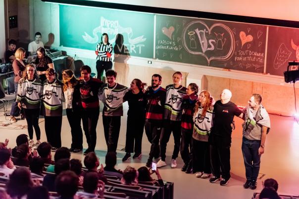 Le match ImproNam au profit du Télévie 2026