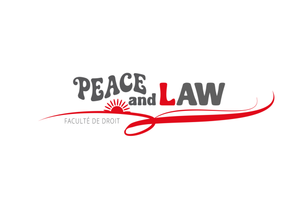 Logo du fil rouge de la Faculté de droit 26-27 : Peace & Law