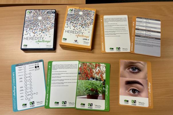 Le jeu Heredity Challenge de la Salle des Pros de l'UNamur