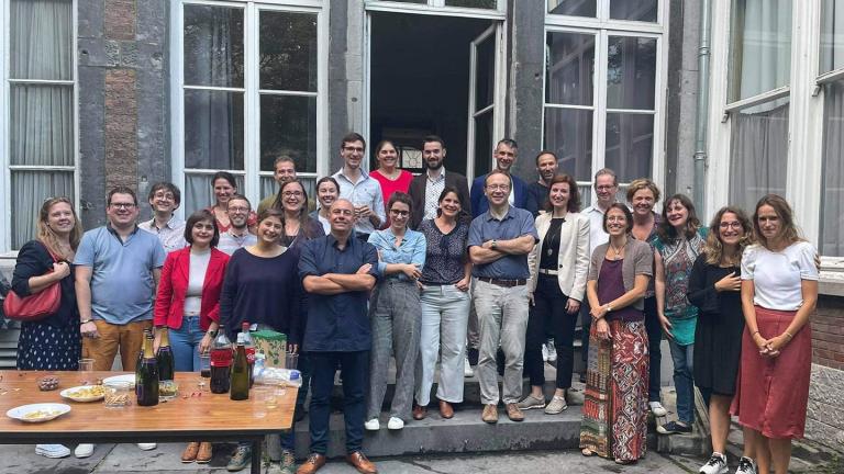 Photo d'une réunion d'alumni du Département d'histoire