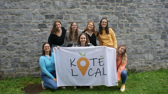 Photo de l'équipe 23-24 du Kotélocal de l'UNamur