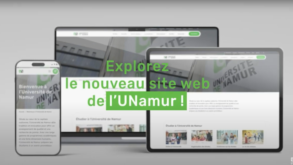Le nouveau site UNamur