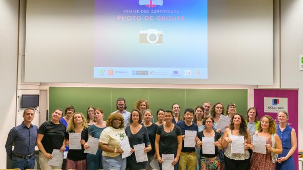 Les étudiants et étudiantes diplômées en lsfb en 2024