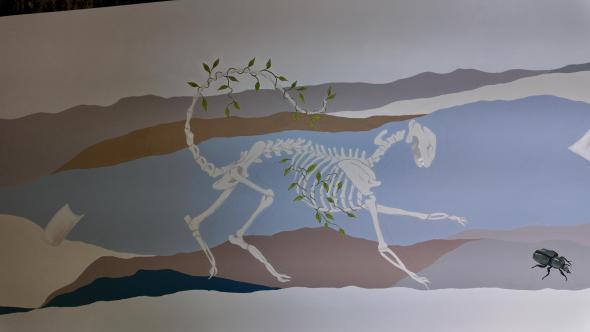 La nouvelle fresque de la Faculté des sciences