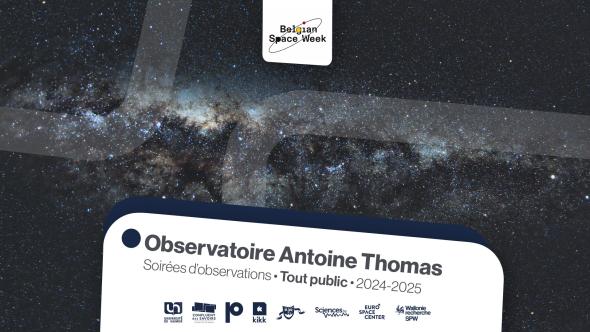 Banner des soirées à l'observatoire