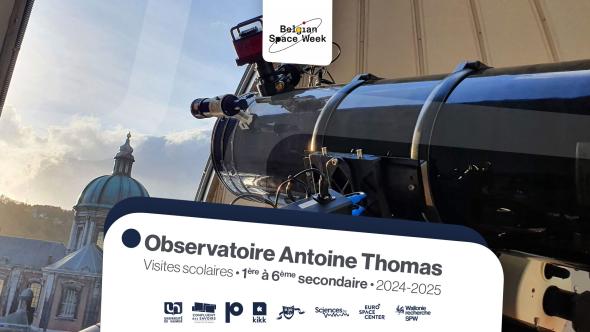 Banner des visites scolaires de l'observatoire