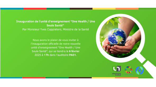 Affiche de l'inauguration de l'UE One Health