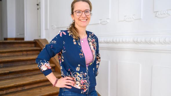 Elena Frech, chercheuse de l'UNamur