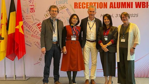 Visite d'Etat au Viet Nam en présence de Jeroen Darquennes, Patrick Kestemont et Annick Castiaux