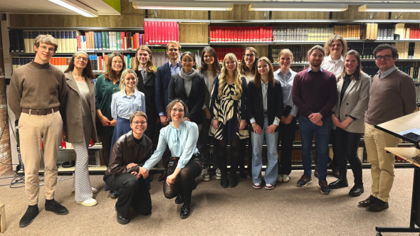 Photo de groupe Fil rouge en Fac de droit