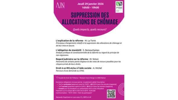 Affiche conférence