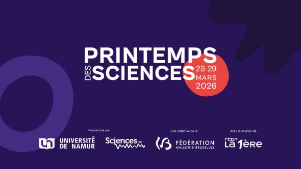 Banner Printemps des Sciences 2026