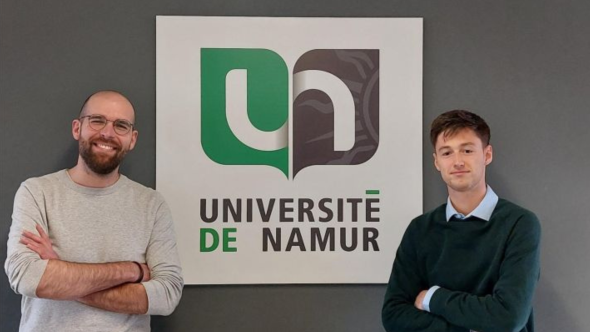 Photo d'Anthony Simonofski et Malik Schinckus