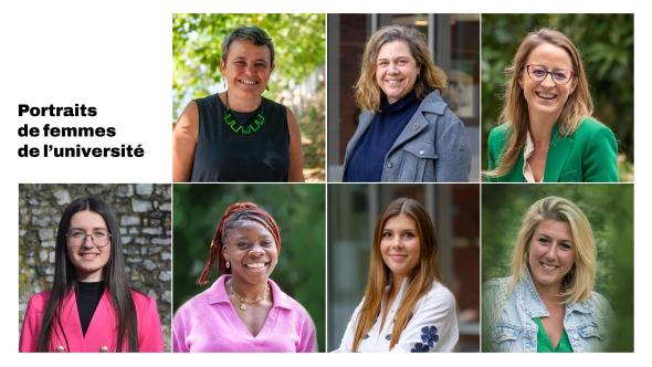 les photos portraits de 7 Femmes de l'Université 2026