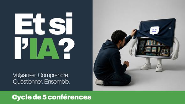 Visuel du cycle de conférences Et Si l'IA ? (ESIA)