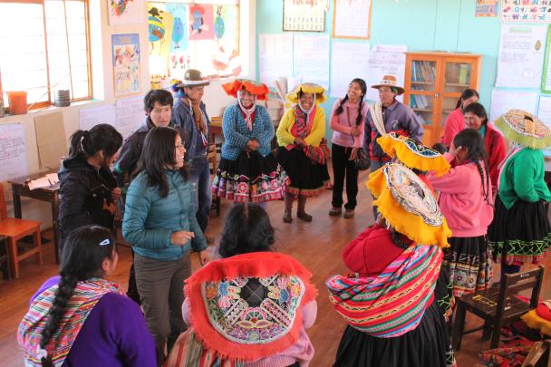 Atelier participatif au Pérou