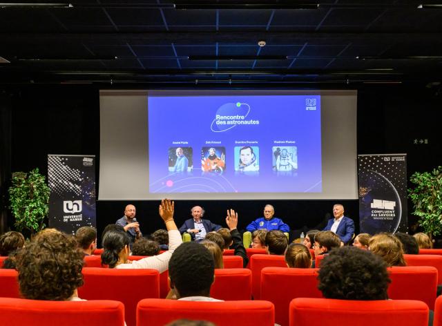 Jeunes lors de la Space Week 2024