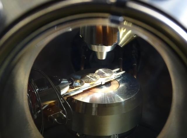 Gros plan sur un des équipements de la plateforme SIAM