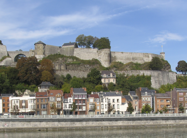 La Citadelle de Namur (vue de Jambes)