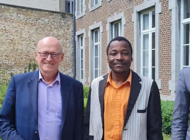 Doctorants originaires du Bukina Faso, Gnoari Tankoano et Mathieu Traore viennent de passer trois mois au sein de la Faculté de droit de l’UNamur. 