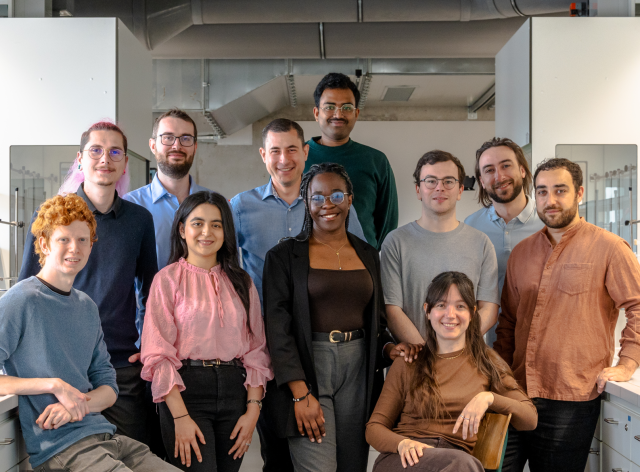 UNamur Chimie Laboratoire RCO - Photo de groupe 2026 