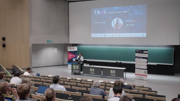 Annick Castiaux à la conférence Trail