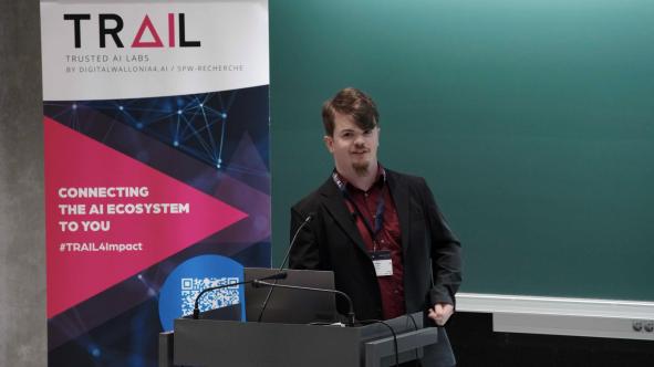 Pierre Poitier à la conférence Trail