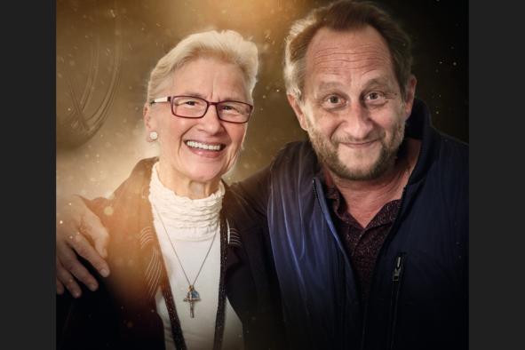 Benoît Poelvoorde et sa maman