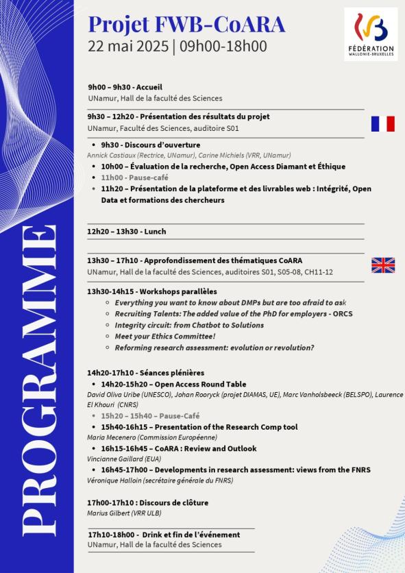 Programme coara 2025