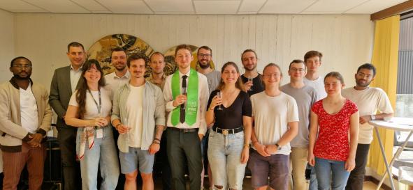 Photo de groupe RCO de l'UNamur - Thèse Nicolas Niessen