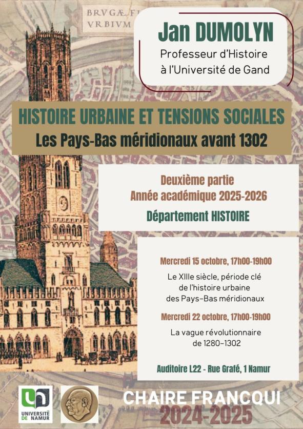 Programme Chaire Francqui 25-26